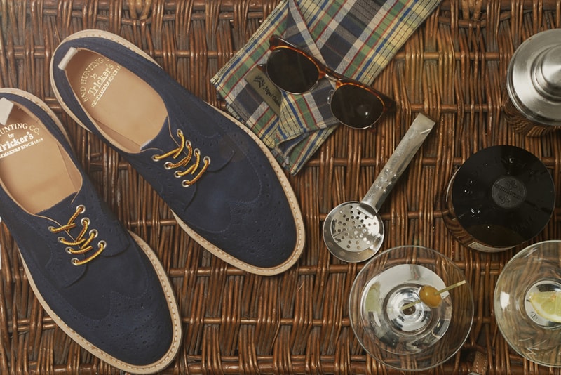 End Clothing x Tricker’s Repello Longwing Brogue 別注鞋履系列