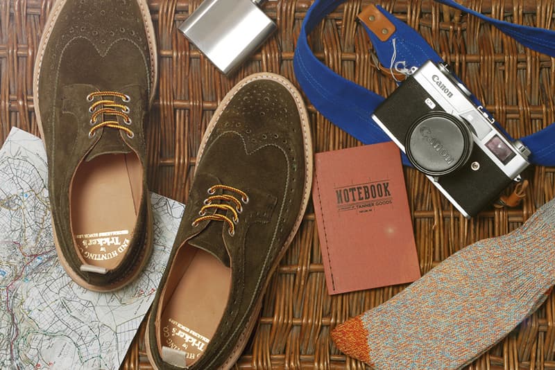 End Clothing x Tricker’s Repello Longwing Brogue 別注鞋履系列