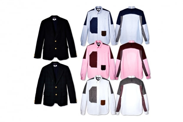 eYe COMME des GARCONS JUNYA WATANABE MAN x Brooks Brothers 襯衣及西服外套別注系列