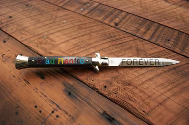 James Franco x LATAMA 限量 Switchblade 彈簧刀