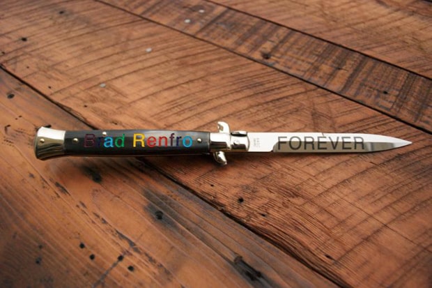 James Franco x LATAMA 限量 Switchblade 彈簧刀