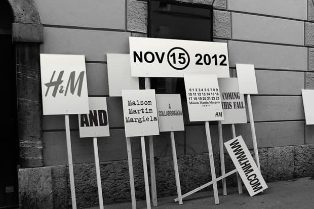 Maison Martin Margiela x H&M 宣布推出 2012 秋冬聯名系列