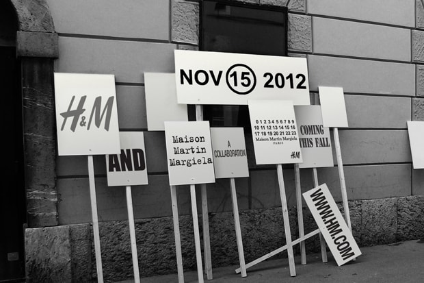 Maison Martin Margiela x H&M 宣布推出 2012 秋冬聯名系列