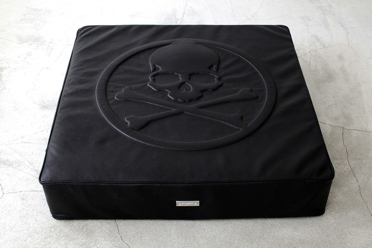 mastermind JAPAN x BUILDING 皮革製坐墊