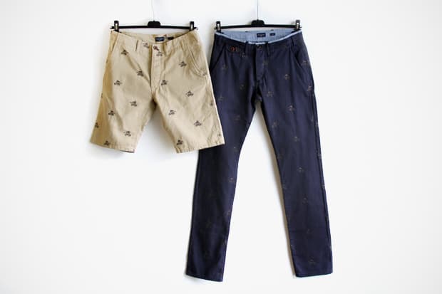  Paul Smith 2012 Spring/Summer Embroidered Cyclist Motif 褲款