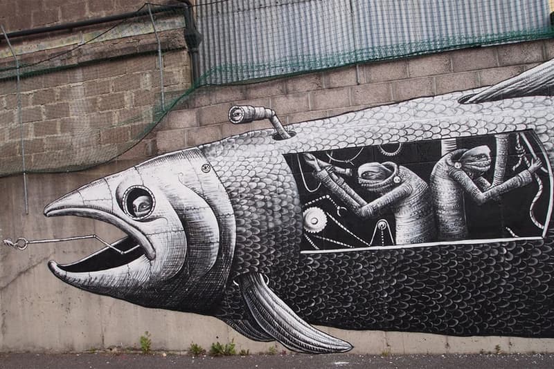 Phlegm’s Fish Painting in Ireland