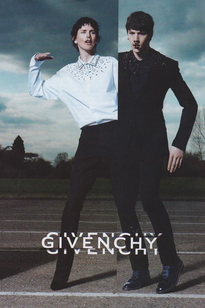Rodrigo Braga & Simone Nobili for Givenchy 2012 秋季形象