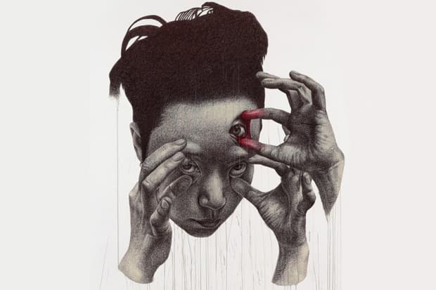 Spunky Zoe’s Monstrous Two-Sided 畫作