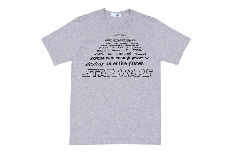 Star Wars x COMME des GARCONS SHIRT 2012 春夏別注系列