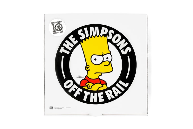 The Simpsons x FINGERCROXX 10週年聯名別注系列