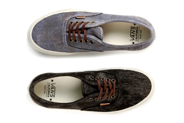 Vans California 2012 春夏 “Stained” Authentic CA 鞋款