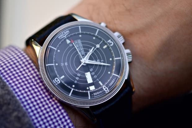 Vulcain Nautical Heritage Alarm 腕錶