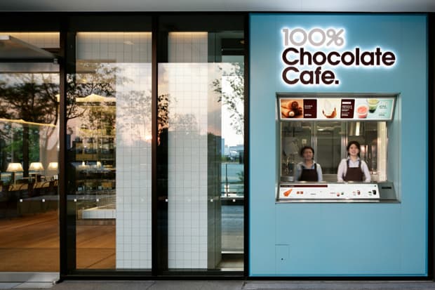 100% Chocolate Cafe by Wonderwall 特色室內設計
