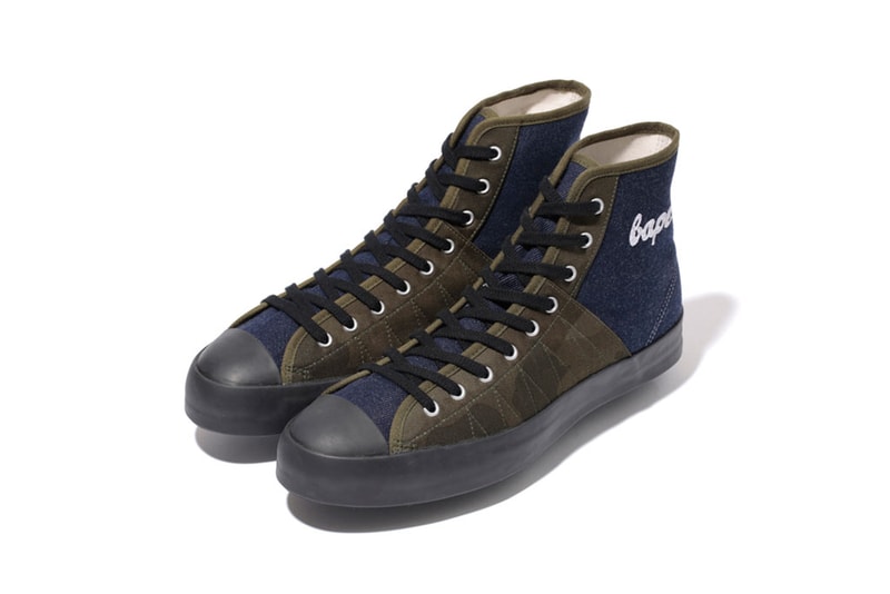  A Bathing Ape 2012 DENIM CLIMBING APE STA 鞋款 