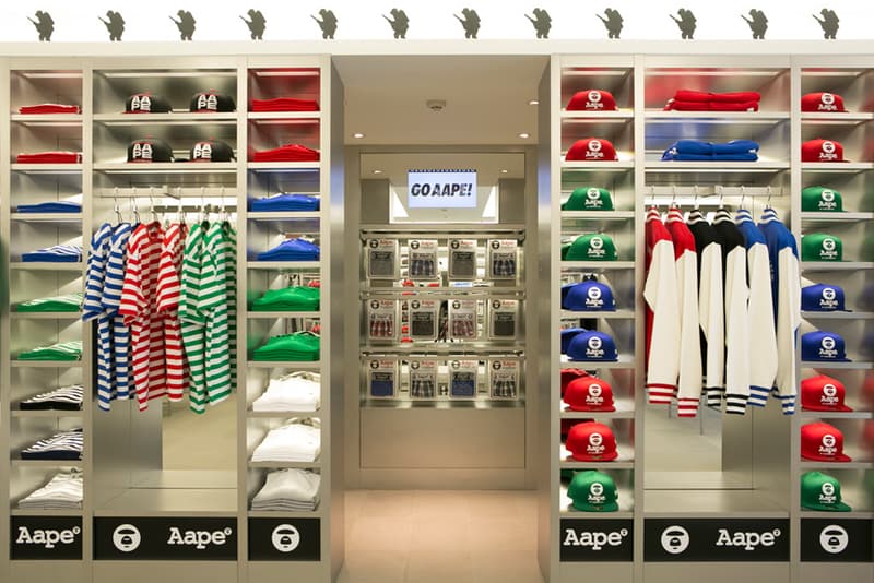 AAPE by A Bathing Ape 開幕當天現場回顧！