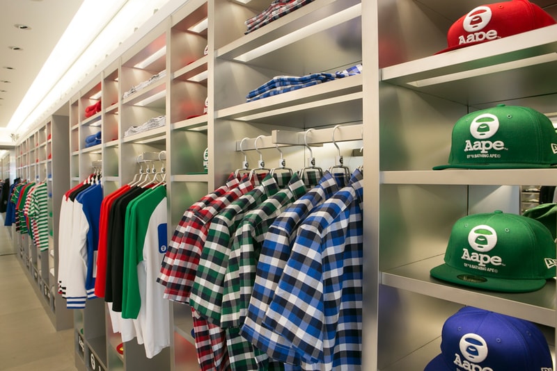 AAPE by A Bathing Ape 開幕當天現場回顧！
