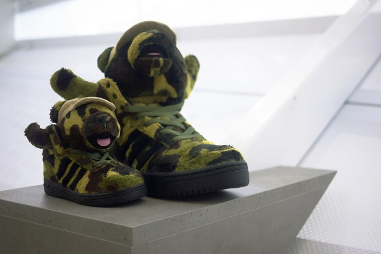 adidas Originals by Jeremy Scott 2013 春夏 JS Bear Camo 迷彩泰迪熊鞋款預覽