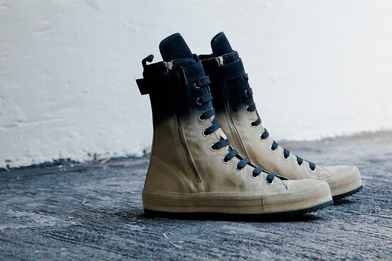 Ann Demeulemeester 2012 秋冬 Scamosciato High Top Trainers