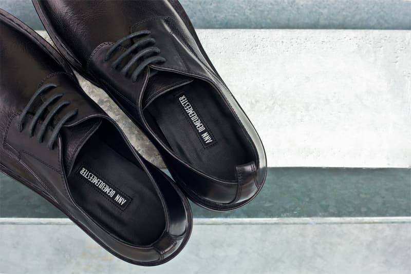 Ann Demeulemeester 2012 秋冬季最新皮革鞋款