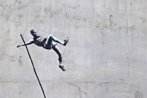 怪誕塗鴉創意藝術家 Banksy 最新針對 2012 倫敦奧運 Olympics 的街頭創作曝光！