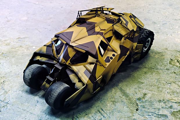 Hot Toys 即將推出 The Dark Knight Rises 1/6 比例迷彩蝙蝠車 