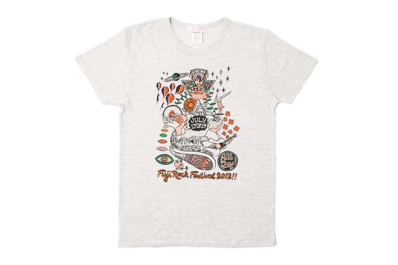 BEAMS T x FUJI ROCK FESTIVAL 富士搖滾音樂節 2012 聯名系列