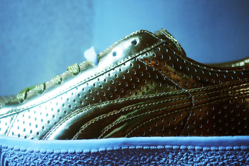 Bread & Butter: UNDFTD x PUMA 2013 Spring/Summer 24k Gold Clyde Perforated Preview