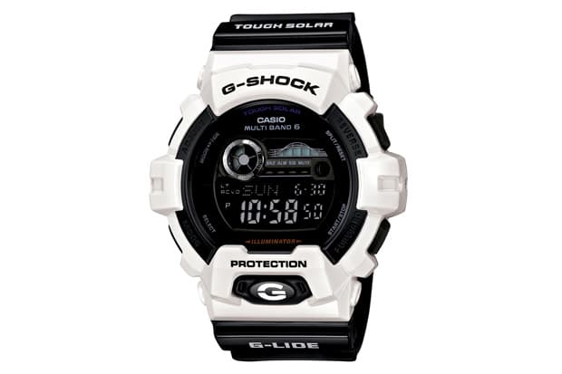 Casio G-Shock G-Lide GWX-8900B-7DR 潮汐資料顯示手錶