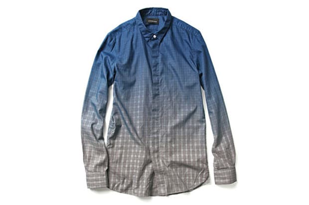 Diet Butcher Slim Skin x MIDWEST 別注漸層空氣感設計格紋襯衫