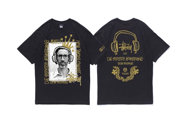 DJ Stretch Armstrong x Stussy  別注 T-Shirt 系列