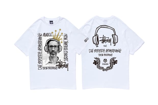 DJ Stretch Armstrong x Stussy  別注 T-Shirt 系列