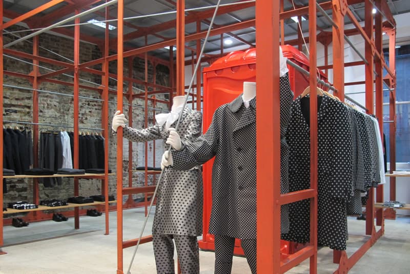 DOVER STREET MARKET: Tachiagari for 2012 秋冬店內形象