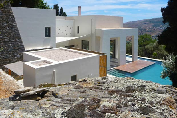 Emasies House on Andros Island by klab architects