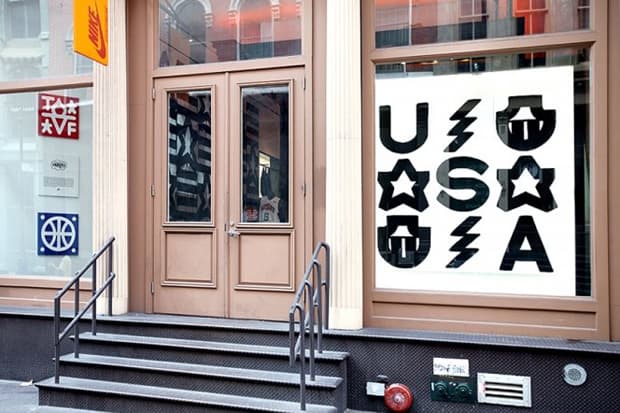 Haze 2012 最新奧運相關創作@ Nike 21 Mercer St.