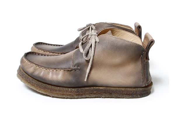 hobo 2012 秋冬 Oiled Leather Crepe Moccasin Boots