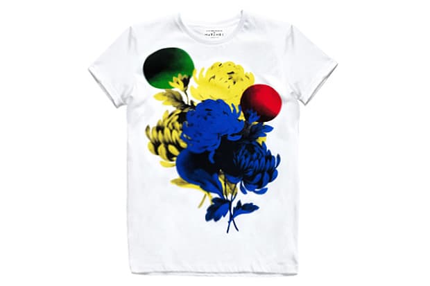 Jonathan Saunders, J.W. Anderson and Mary Katrantzou 別注慈善T-Shirts系列
