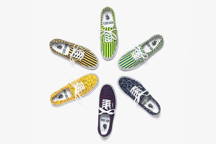 Kenzo x Vans 2012 秋季別注鞋款系列預覽