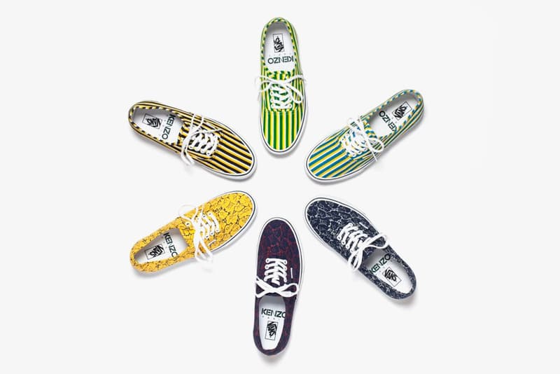 Kenzo x Vans 2012 秋季別注鞋款系列預覽