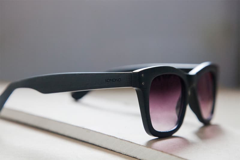 Komono 最新仿木紋處理太陽眼鏡