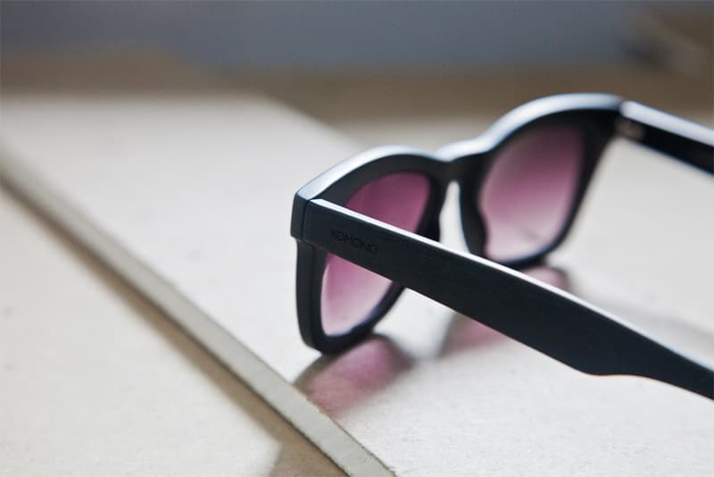 Komono 最新仿木紋處理太陽眼鏡