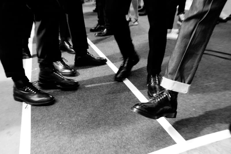 KRISVANASSCHE 2013 春夏系列時裝秀的後台風光