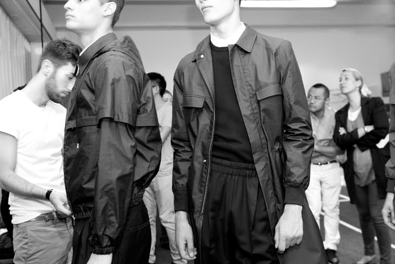 KRISVANASSCHE 2013 春夏系列時裝秀的後台風光