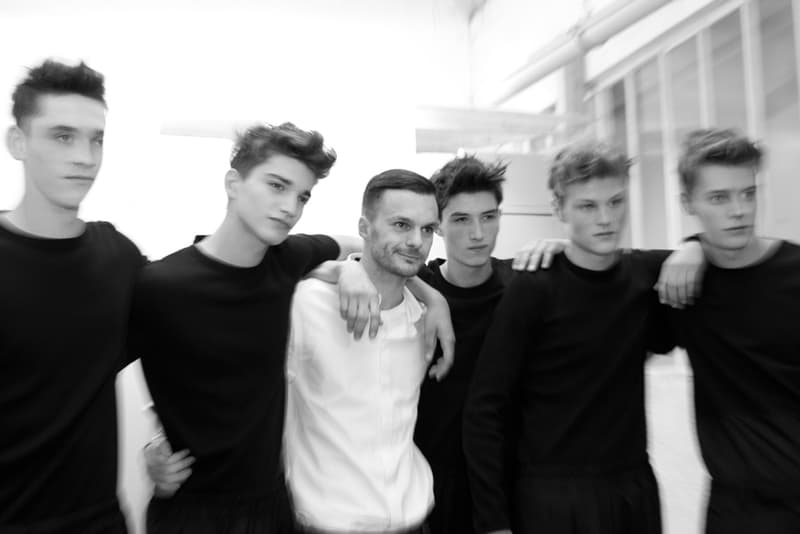 KRISVANASSCHE 2013 春夏系列時裝秀的後台風光