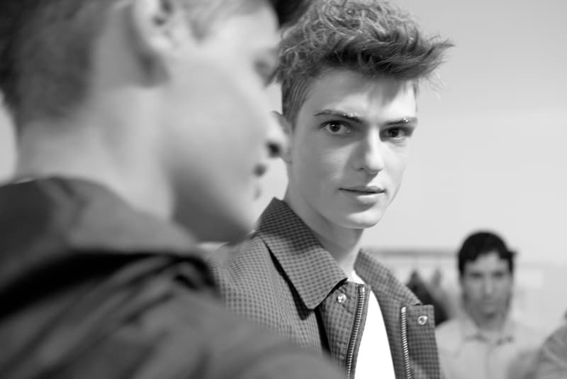 KRISVANASSCHE 2013 春夏系列時裝秀的後台風光