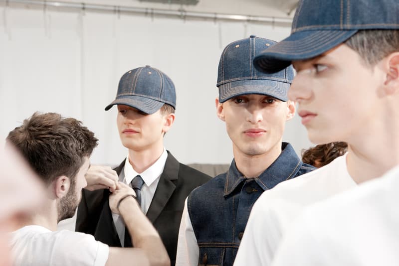 KRISVANASSCHE 2013 春夏系列時裝秀的後台風光