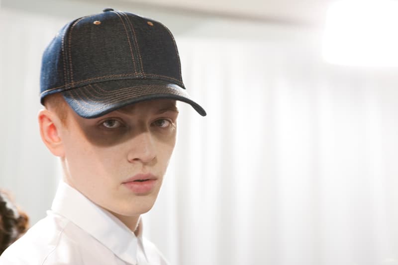 KRISVANASSCHE 2013 春夏系列時裝秀的後台風光