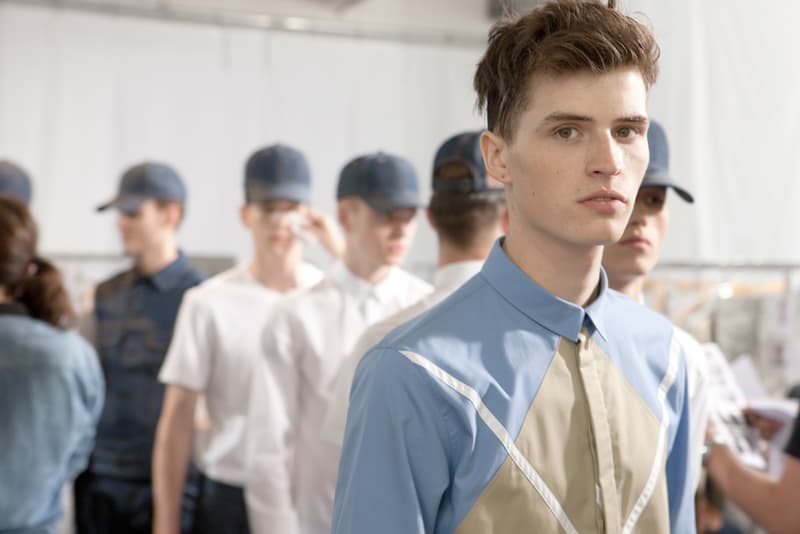 KRISVANASSCHE 2013 春夏系列時裝秀的後台風光