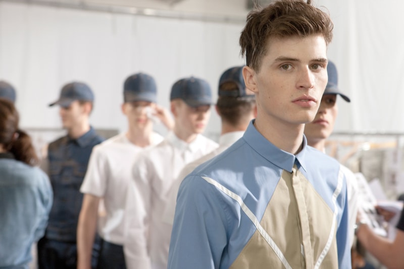 KRISVANASSCHE 2013 春夏系列時裝秀的後台風光