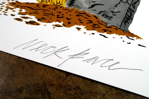 Neck Face ‘Not One Fuck Will Be Givin’ 最新限量畫作