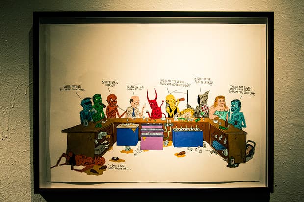 Neck Face “Simply the Worst, Nasty Neck Face” 個人展覽直擊